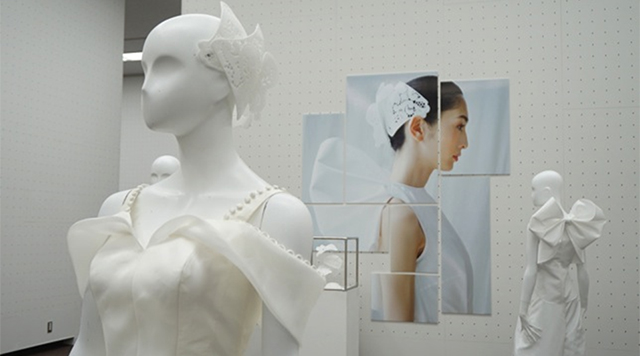 「Project A01～ファッションとデジタルの融合～」MAF展 展示風景