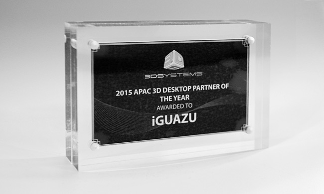 2015 APAC 3D Desktop partner of the Year