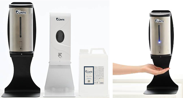 (左)『CLINTE』内容、(右)『CLINTE』使用イメージ
