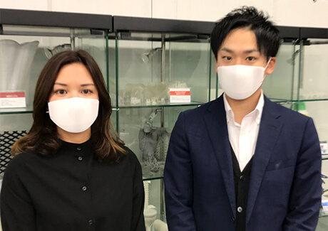 マスク装着イメージ画像(正面)